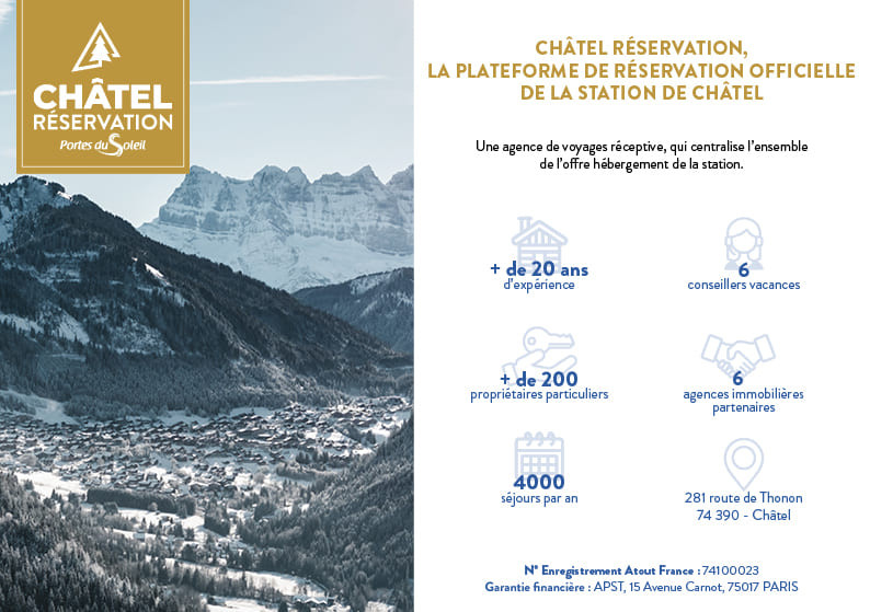 Châtel Réservation est l'hébergeur officiel de la station de Châtel