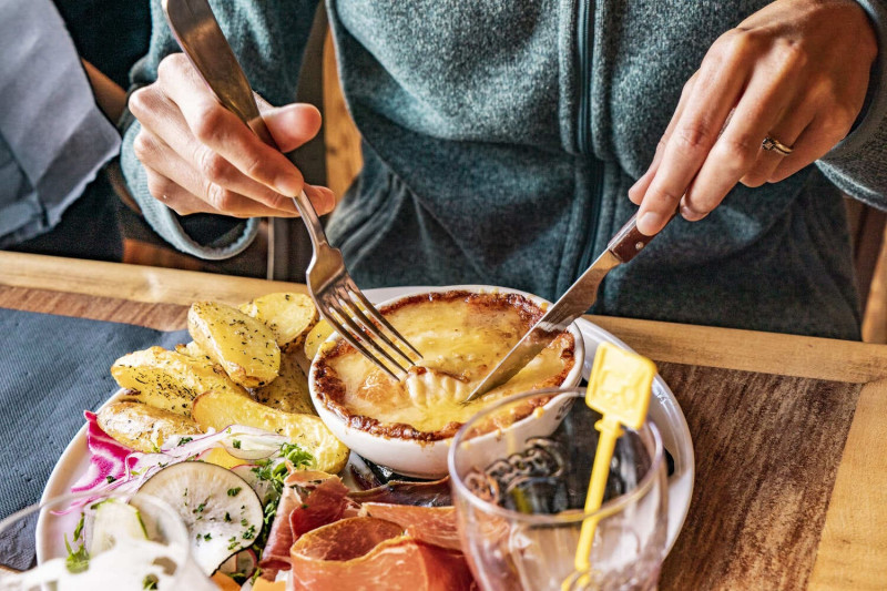 Un repas typiquement savoyard à Châtel