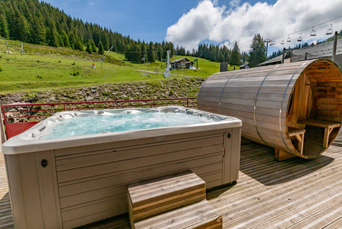 Hotel l'Escale Châtel, Jacuzzi et Sauna