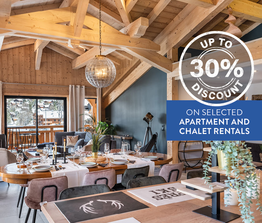 30% off selected holiday rental in Chatel for your February break	