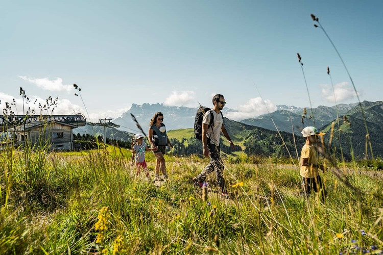 Vacances d'été en famille à Chatel