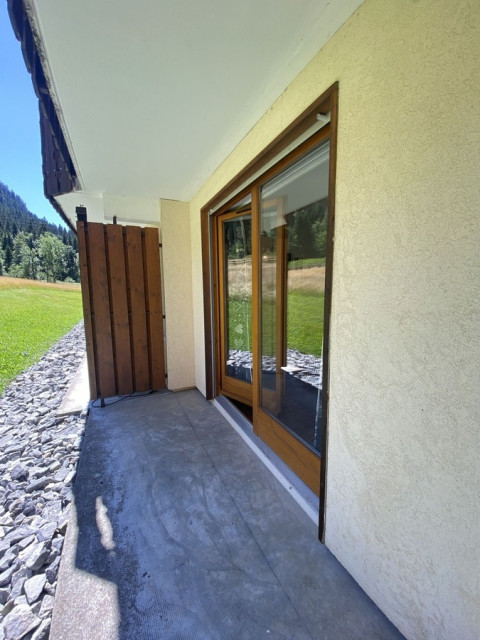 Rent Apartement Les Iris 1 in Châtel, with patio