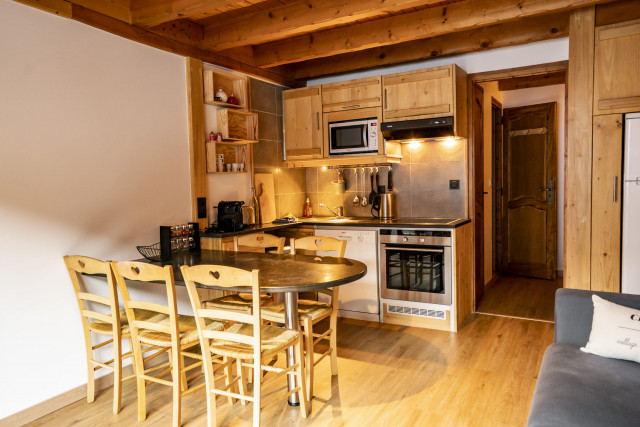 Apartment 16 in residence Perthuis, Kitchen, Châtel Chairlift
