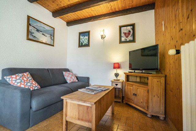 Apartment 2 in Chalet l'Etrye, Living room, Châtel Holidays 74