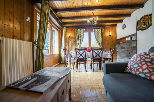 Apartment 3 in Chalet l'Etrye, Living room, Châtel Holidays