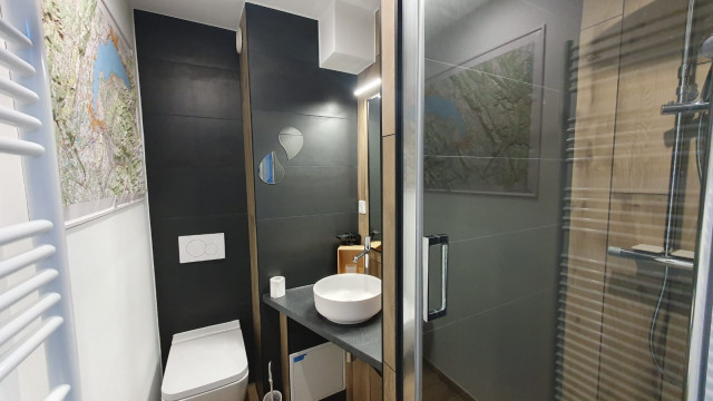 Appartement 37 Résidence Yéti 5, Salle de douche, Portes du Soleil 74390