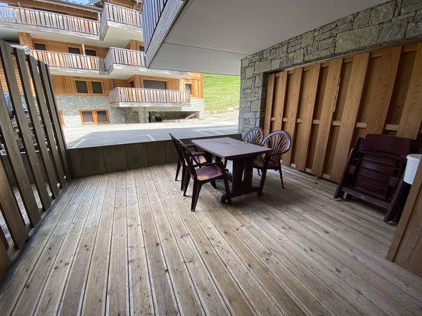 Apartment 4C in Residence Les 4 Elements Châtel, patio