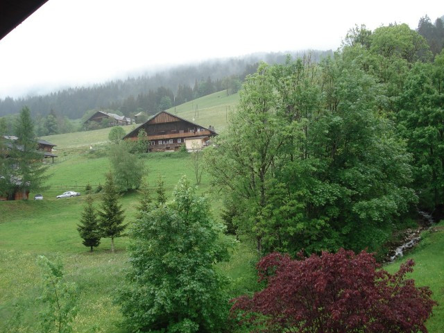 Apartment Bel Horizon 2, outdoor view of Châtel, mountain family holiday