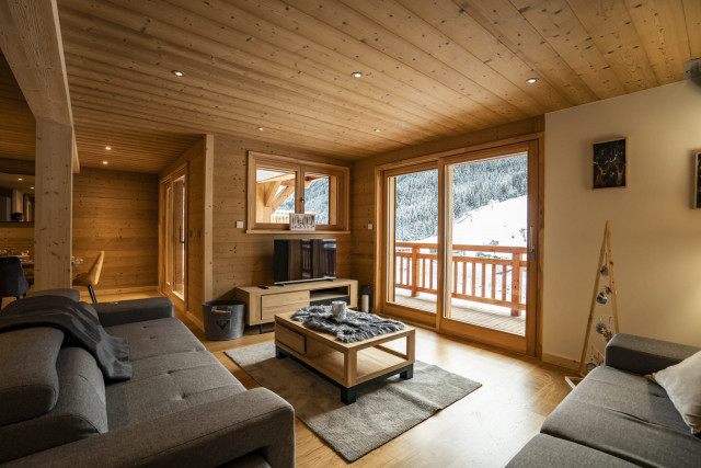 Apartment in chalet 3 Fontaines, Living room, Châtel Nothern Alps