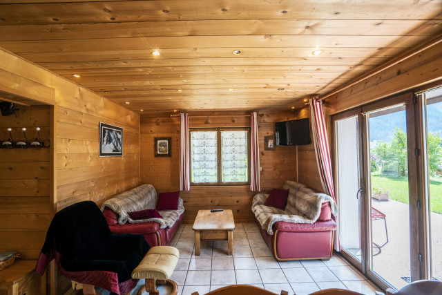 Apartment in Chalet L'Igloo 3, Living room, Châtel Haute-Savoie