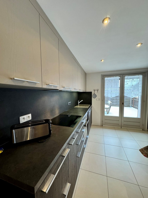 Apartment in Chalet l'Ourson, Chatel, Kitchen, Accommodation rental 74