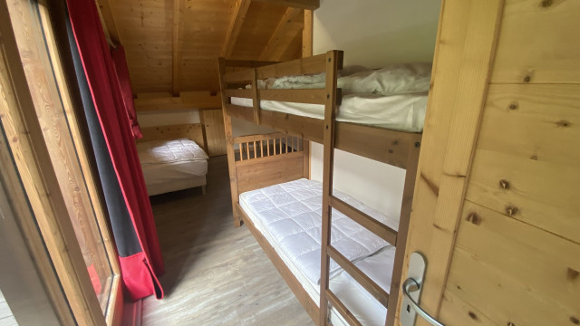 Appartement dans chalet la clairière, chambre, Châtel Les Portes du Soleil