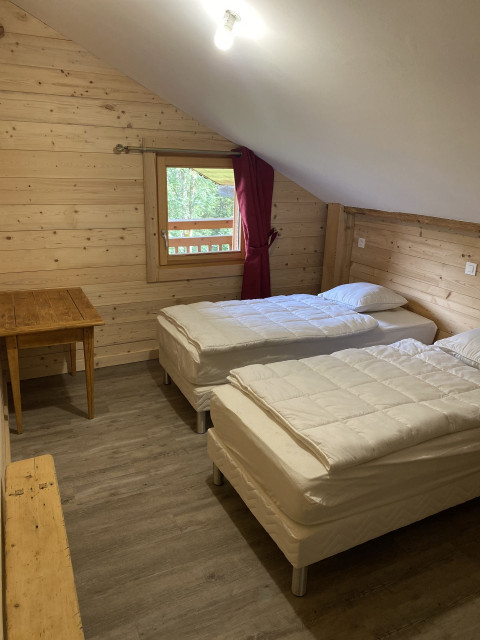 Appartement dans chalet la clairière, chambre, Châtel Les Portes du Soleil