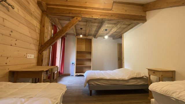 Appartement dans chalet la clairière, chambre, Châtel Les Portes du Soleil