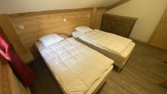 Appartement dans chalet la clairière, chambre, Châtel Les Portes du Soleil