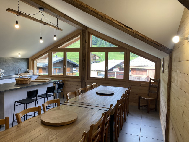 Appartement dans chalet la clairière, cuisine, Châtel Les Portes du Soleil