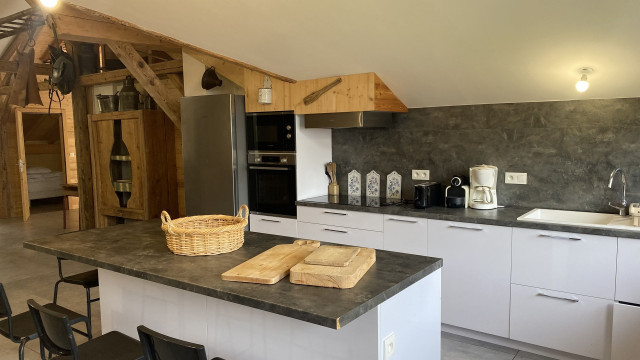 Appartement dans chalet la clairière, cuisine, Châtel Les Portes du Soleil