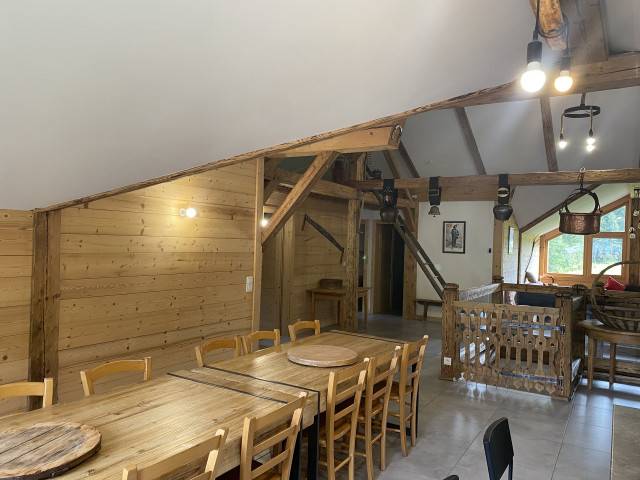 Appartement dans chalet la clairière, salle à manger, Châtel Les Portes du Soleil