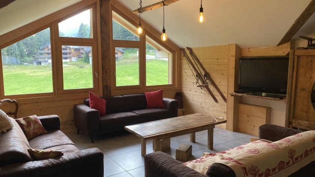 Appartement dans chalet la clairière, salon, Châtel Les Portes du Soleil