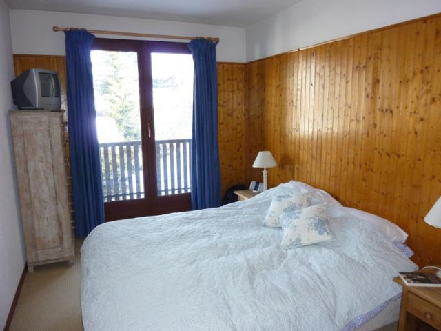 Appartement dans résidence Grand Tétras, Chambre lit double, Châtel Alpes du Nord