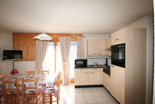 Apartment Echo des Montagnes 6, fitted kitchen, Châtel Abondance valley