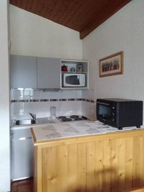 Apartment Hameau des Quatre Saisons, Kitchen, Châtel Haute-Savoie