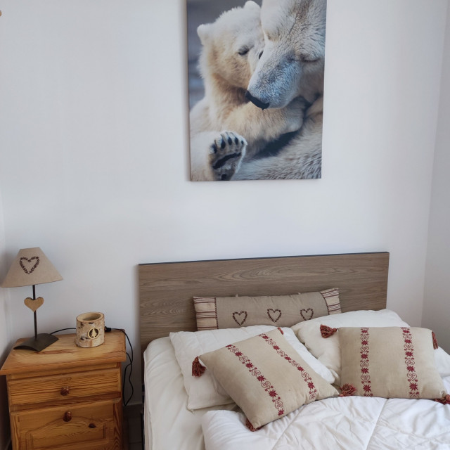 Appartment n° 7 A, Résidence les Mermy, bedroom, Châtel Portes du Soleil