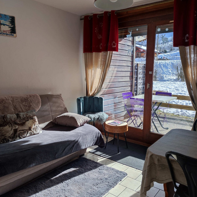 Appartment n° 7 A, Résidence les Mermy, living room, Châtel Portes du Soleil