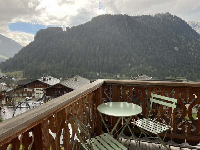 Appartement Perles de Savoie A306, Châtel, balcon vue montagne