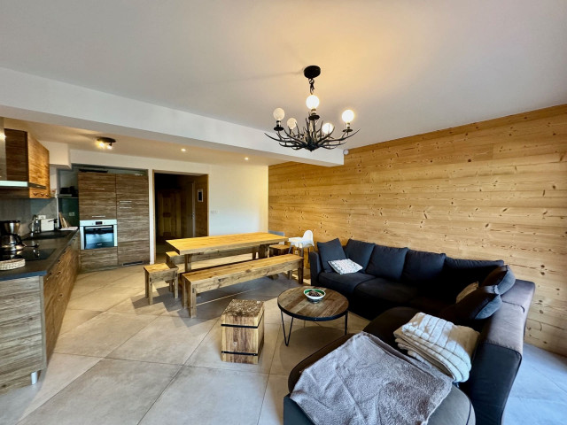 Apartment Soldanelles 29, Living room, Châtel Ski slope 74