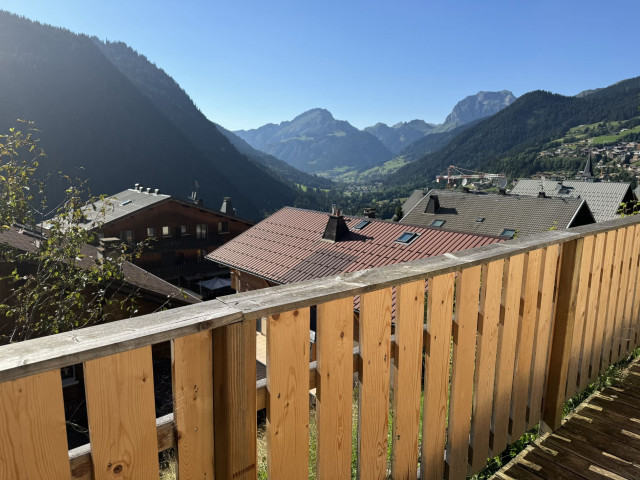 Apartment Super Châtel, View from balcony, Châtel