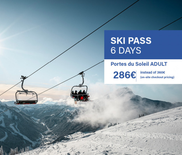 Buy online your Chatel and Portes du Soleil ski passes
