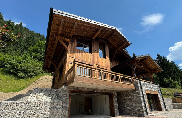 Chalet Bonatti, le chalet de l'extérieur, Châtel