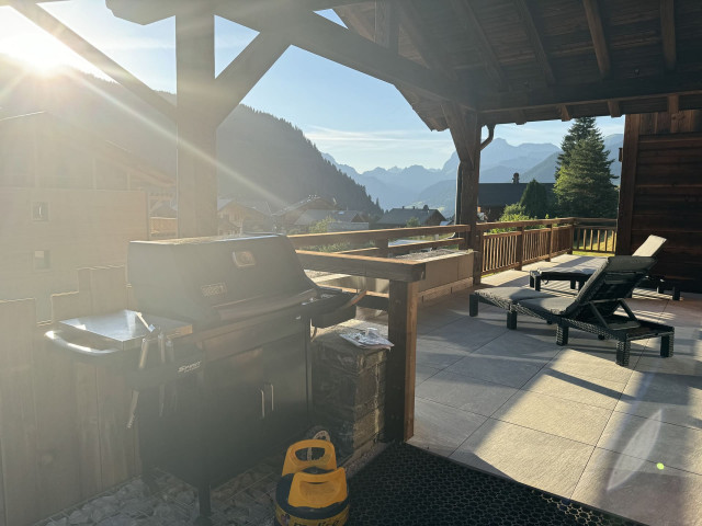 Chalet Bonatti, Terrasse ensoleillée, Châtel, Vonnes