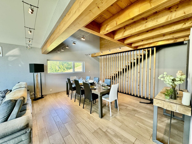 Chalet du Saix A, Châtel, Dining room, Holiday mountains 74