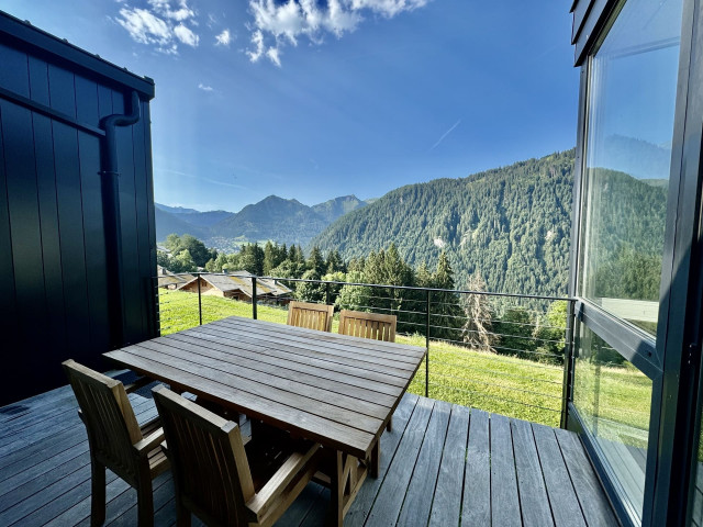 Chalet du Saix A, Châtel, Terrasse, Reservation hébergement 74390