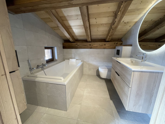 Chalet l'Alpaga, Bathroom with toilet, Châtel