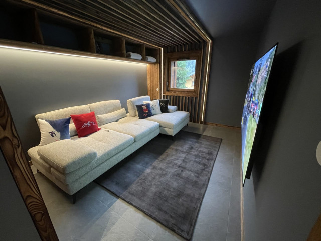 Chalet l'Alpaga, Tv Lounge at the ground floor, Châtel