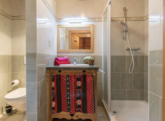 Chalet l'Edelweiss, Shower room with WC, Châtel Snow