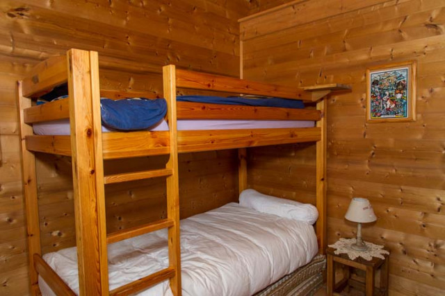Chalet L'HERMINE DES VORRES, Bedroom bunk bed, Châtel Fondue