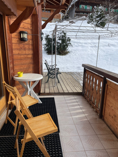 Chalet l'ORME, Balcony and terrace, Châtel Snow 74