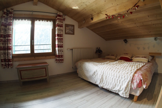Chalet The Calèche, Bedroom 4 single bed, Châtel Ski area