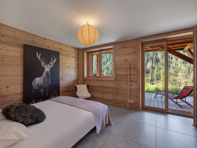 Chalet le Mille Cent, Chatel, Double bedroom, Prestige chalet 74