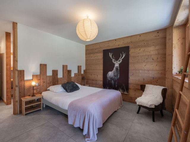 Chalet le Mille Cent, Châtel, Chambre double, Haute Savoie 74