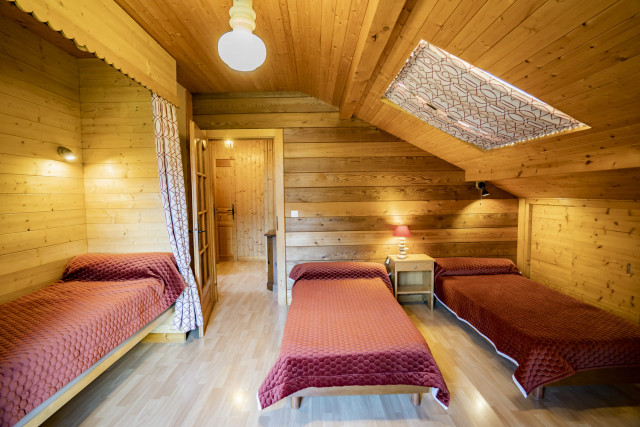 Chalet The Muverant, Bedroom 3 bed, Châtel Family holidays