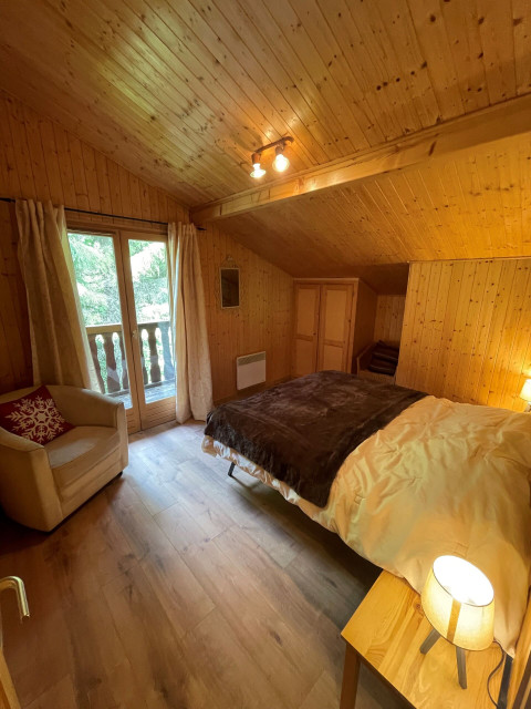 Chalet Le Rêve, Bedroom double bed, Châtel Portes du Soleil