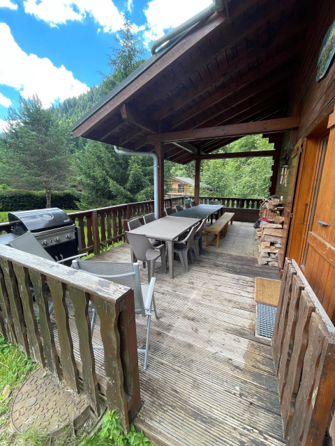 Chalet Le Rêve, Terrasse, Châtel Raclette neige