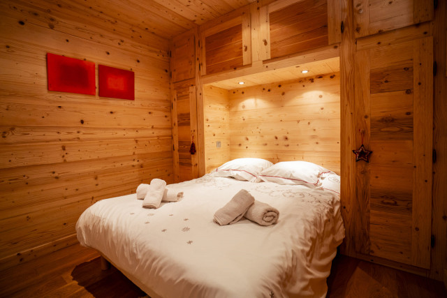 Chalet Les Tournesols, Chambre double au niveau -1, Châtel Réservation