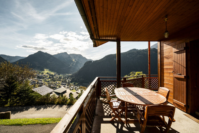 Chalet Les Tournesols, Terrasse ensoleillée, Châtel