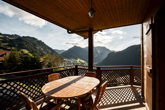 Chalet Les Tournesols, Terrasse ensoleillée, Châtel Portes du Soleil